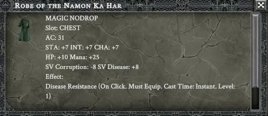 ROBE OF THE NAMON KA HAR item card